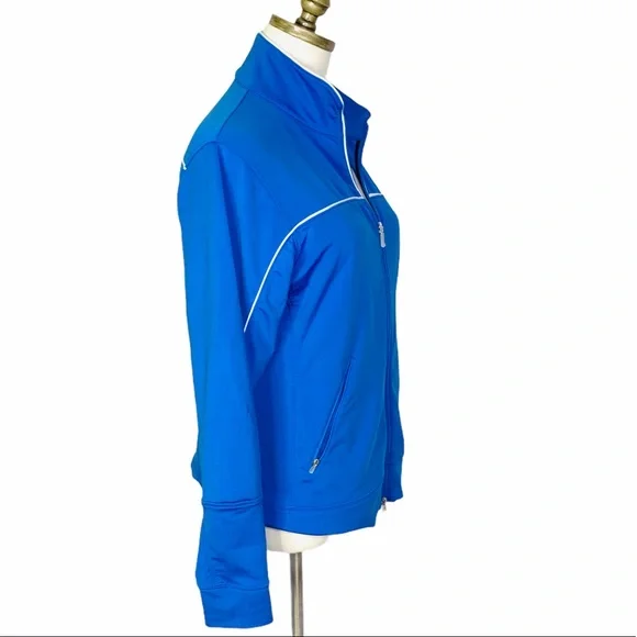 NIKE Women's Full Zip Soft Shell Jacket MED 2435 - Picture 2 of 7
